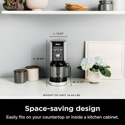 Ninja CREAMi Deluxe Ice Cream & Frozen Treat Maker for Ice Cream, Sorbet, Milkshakes, Frozen Yogurt, & More, 11-in-1, XL Capacity, Silver, Includes (2) Family-Sized 24 oz. Tubs, NC501 - Image 2