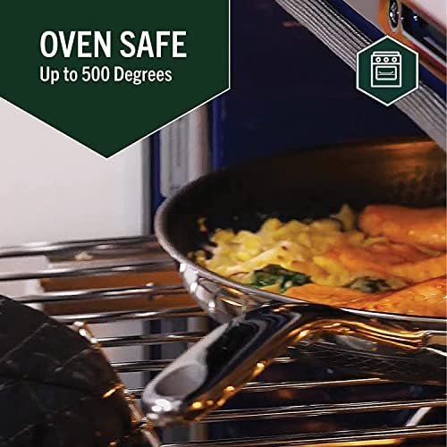 HexClad Hybrid Nonstick 6-Piece Fry Pan Set, 8, 10, and 12-Inch Frying Pans with Tempered Glass Lids, Stay-Cool Handles, Dishwasher-Friendly, Induction Ready, Compatible with All Cooktops - Image 5