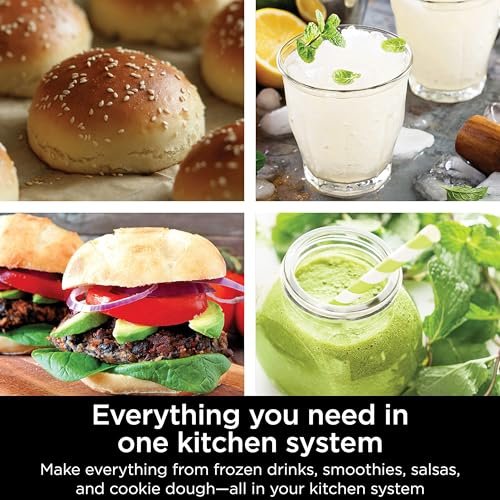 Ninja Blender & Food Processor Combo, Foodi Power Blender System for Smoothies, Bowls, Spreads & Shakes, 6 Functions, 72-oz Pitcher, To-Go Cups, Silver, SS401 - Image 3