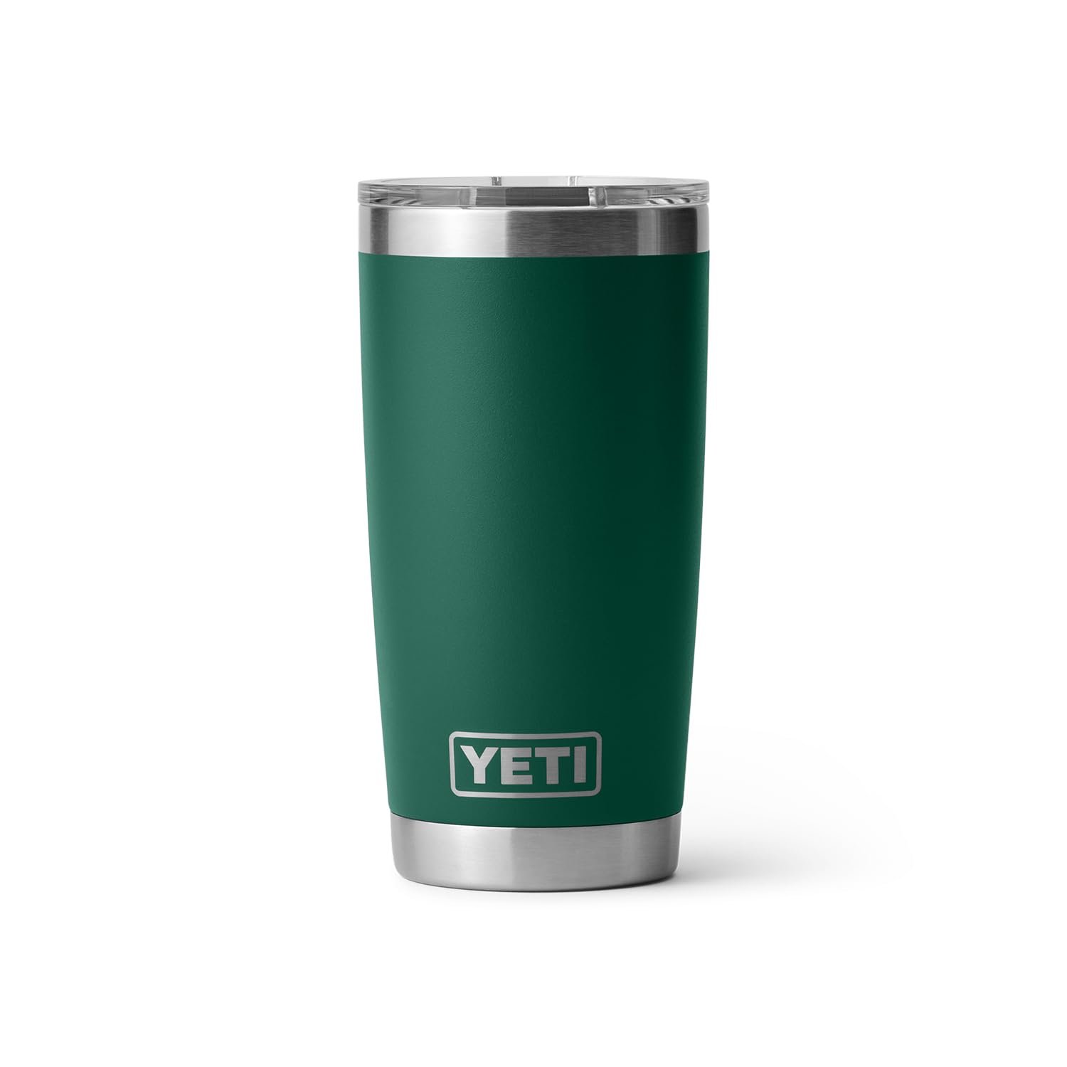 YETI Rambler 20 oz Tumbler, Stainless Steel, Vacuum Insulated with MagSlider Lid, Black Forest Green - Image 6