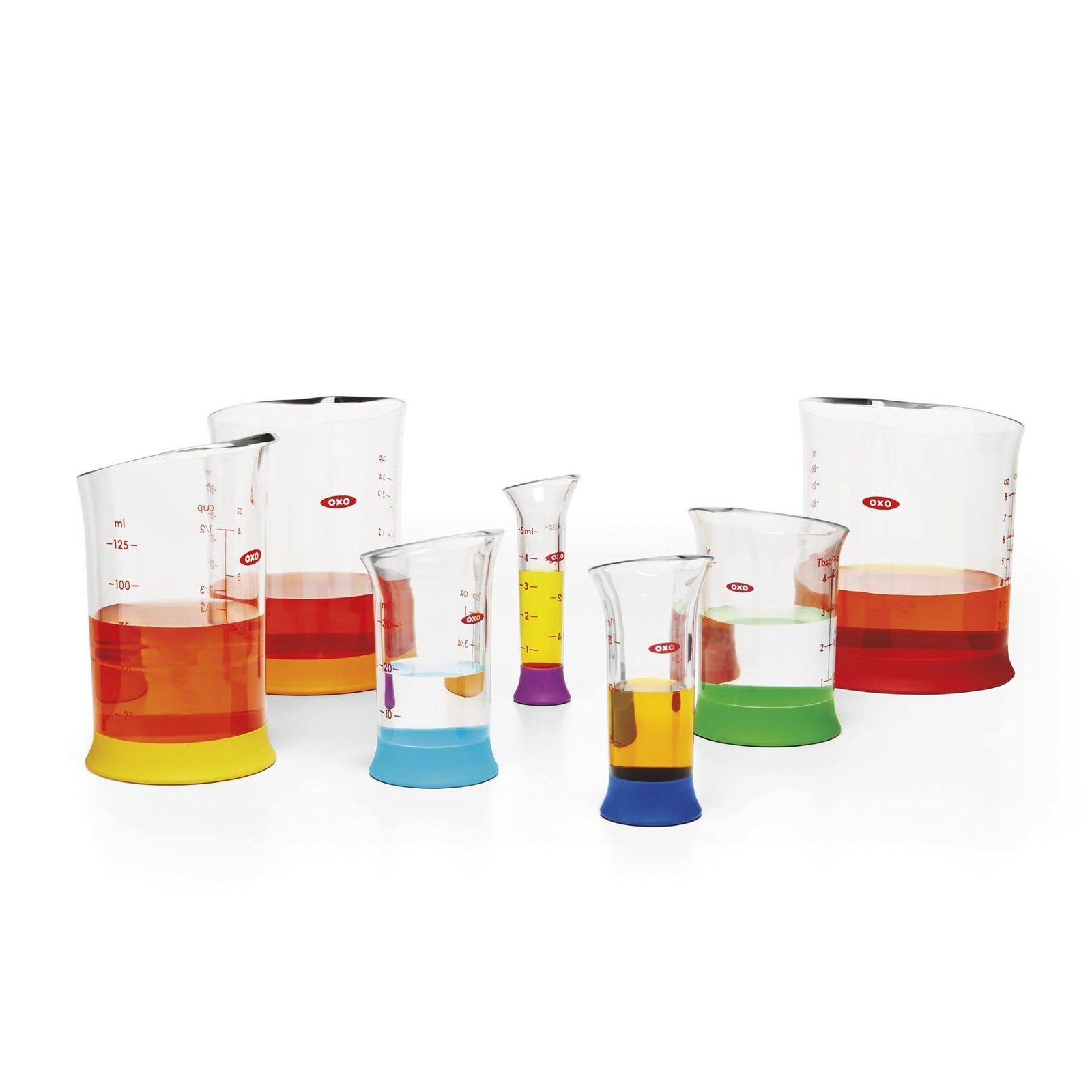 OXO Good Grips 7-Piece Nesting Measuring Beaker Set - Image 7