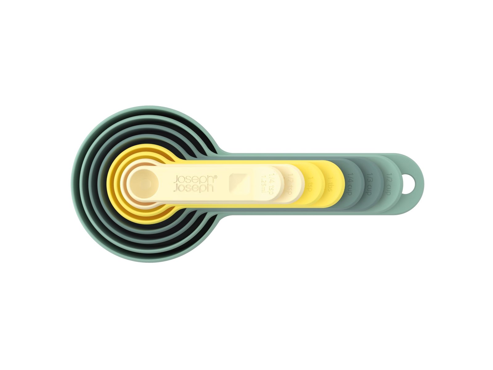 Joseph Joseph Nest Measure Measuring Cup Set, Opal - Multi-Colour, 8 Piece - Image 5