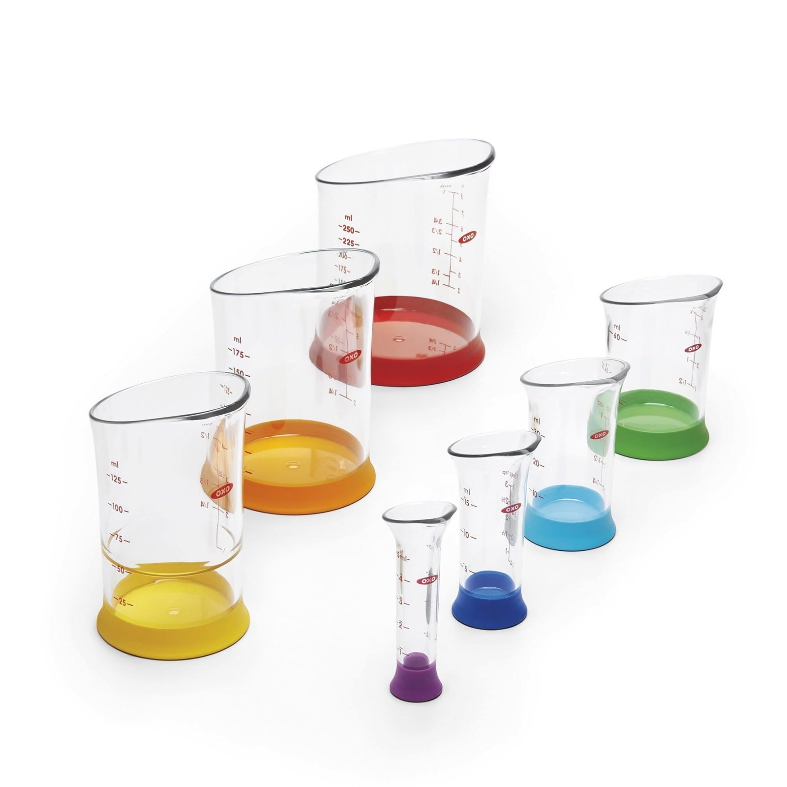 OXO Good Grips 7-Piece Nesting Measuring Beaker Set - Image 6