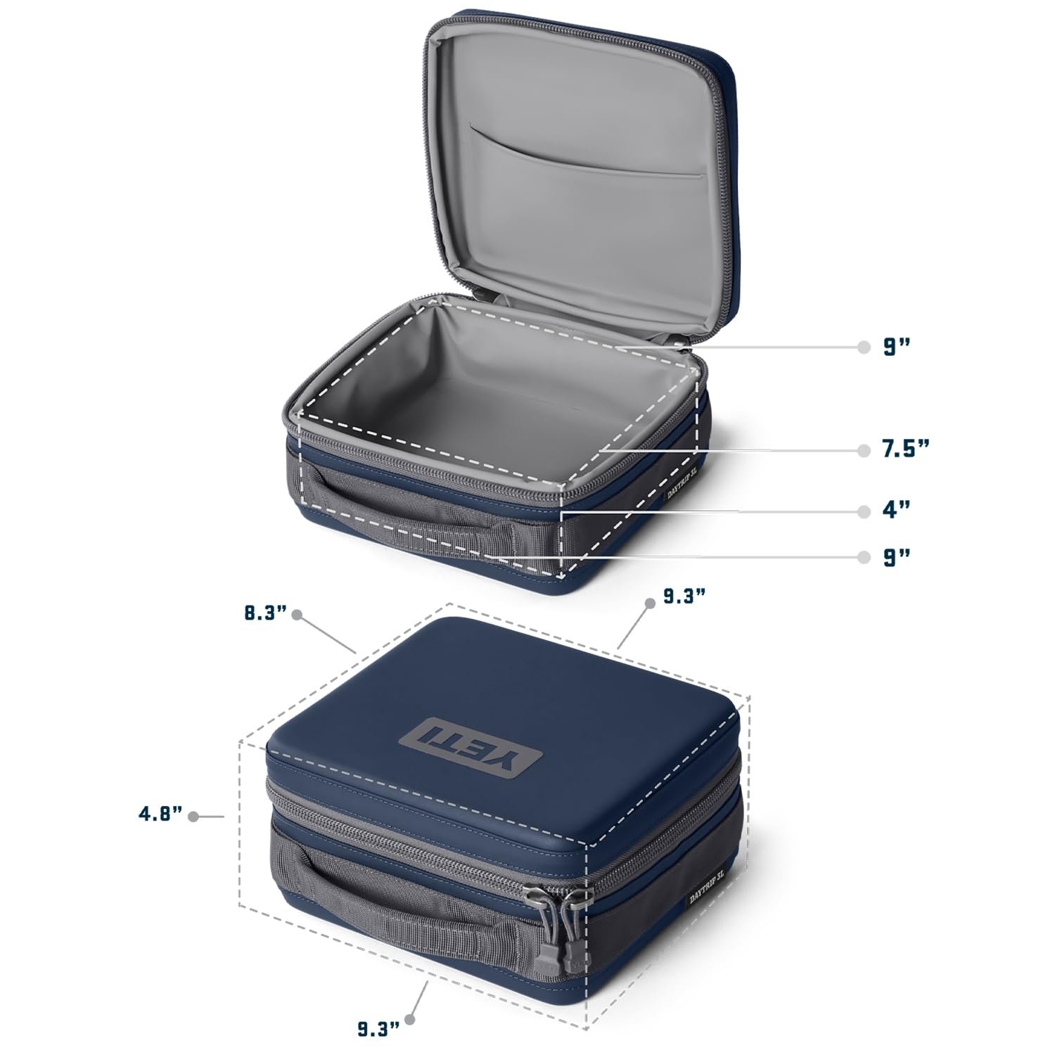 YETI Daytrip 3L Insulated Lunch Box, Rescue Red - Image 6