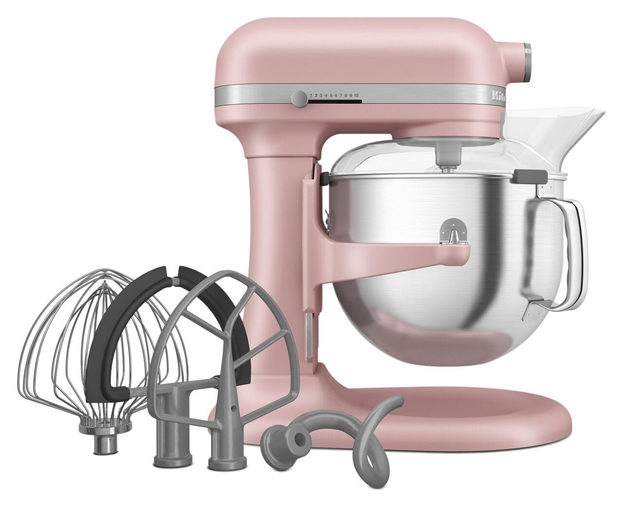 KitchenAid® 7 Quart Bowl-Lift Stand Mixer, Matte Dried Rose - Image 6