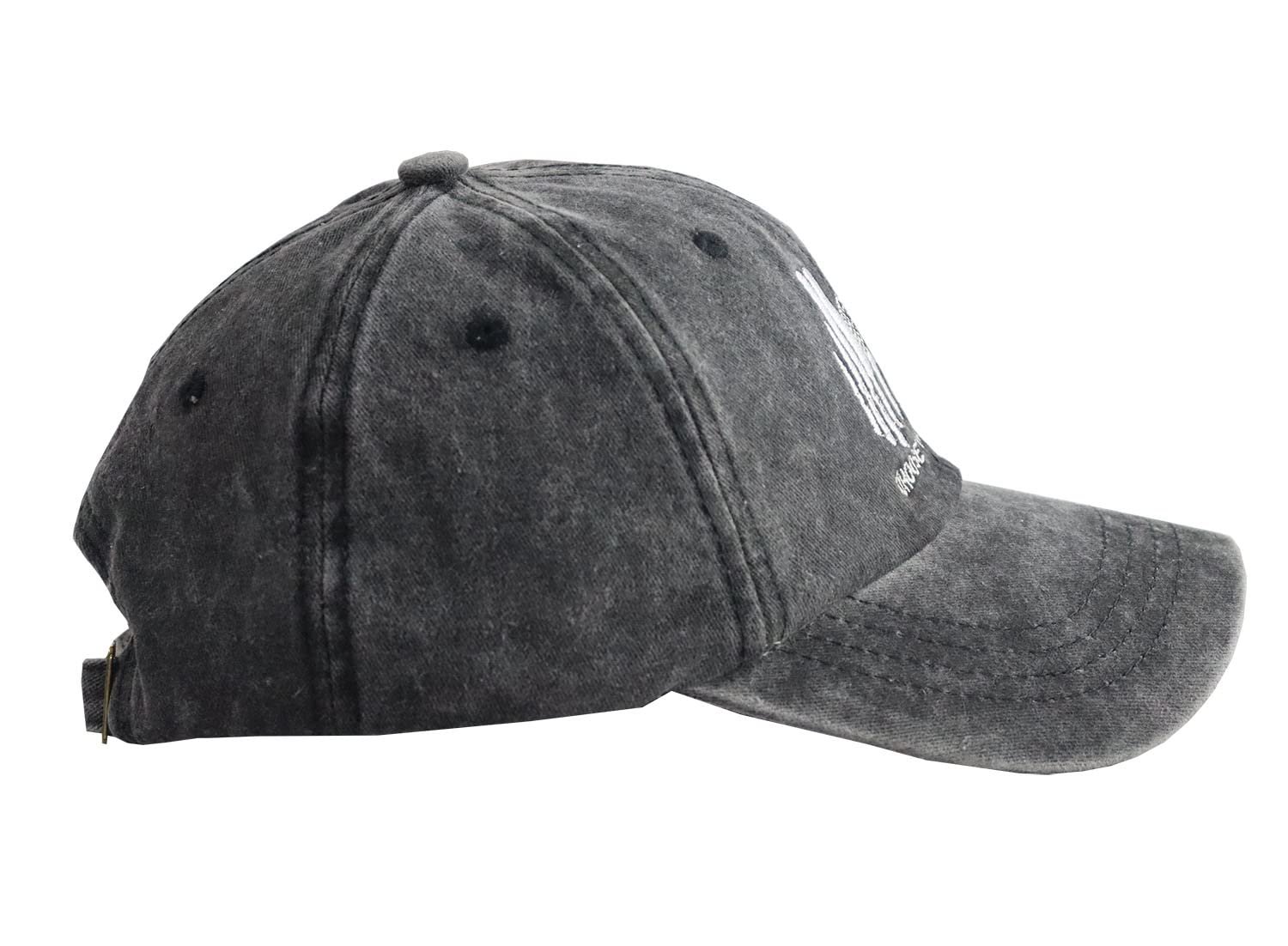 Unisex Skull-Chef Cooking Skull Vintage Jeans Adjustable Embroidered Baseball Cap Cotton Denim Dad Hat (Choose Your Weapon) - Image 3