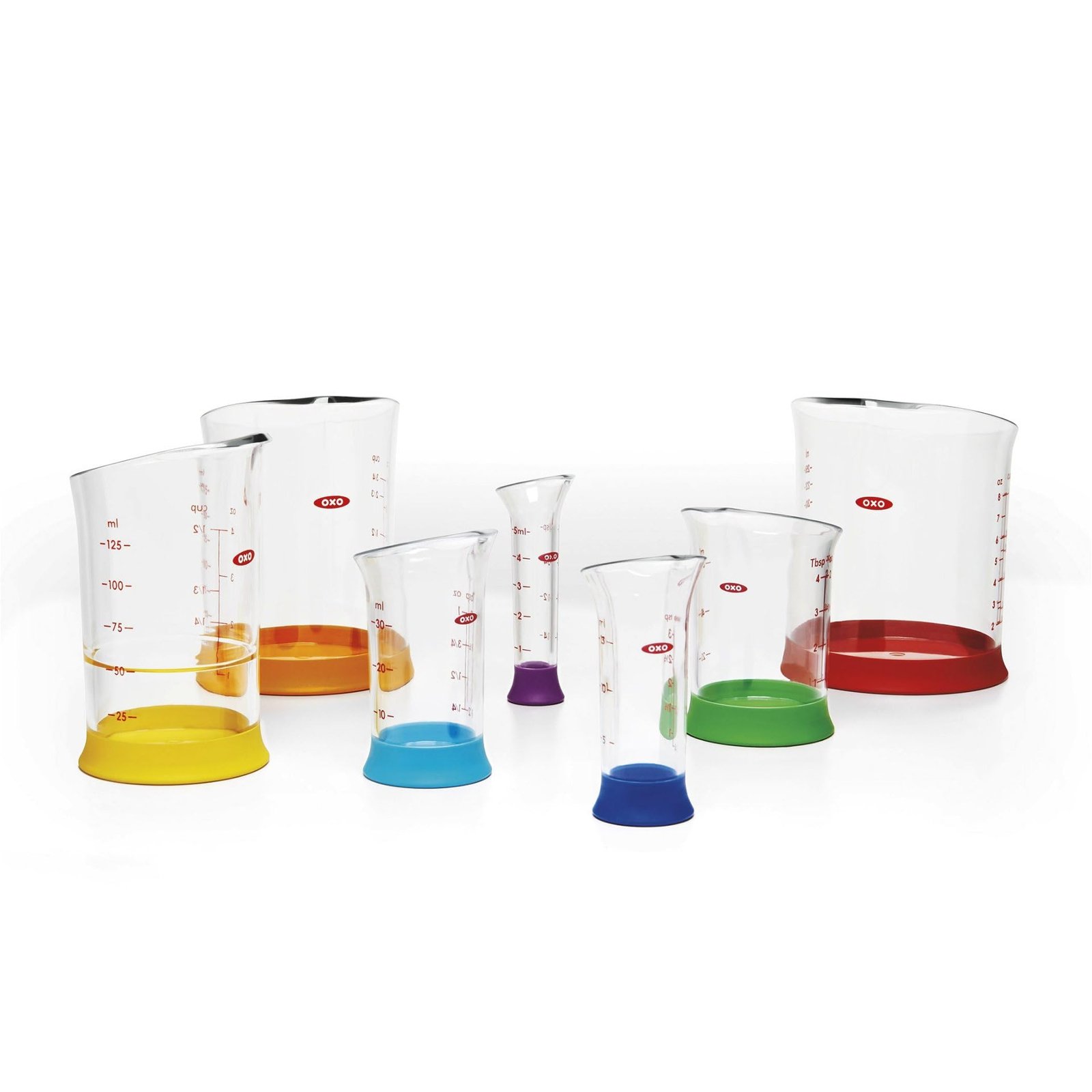 OXO Good Grips 7-Piece Nesting Measuring Beaker Set - Image 8