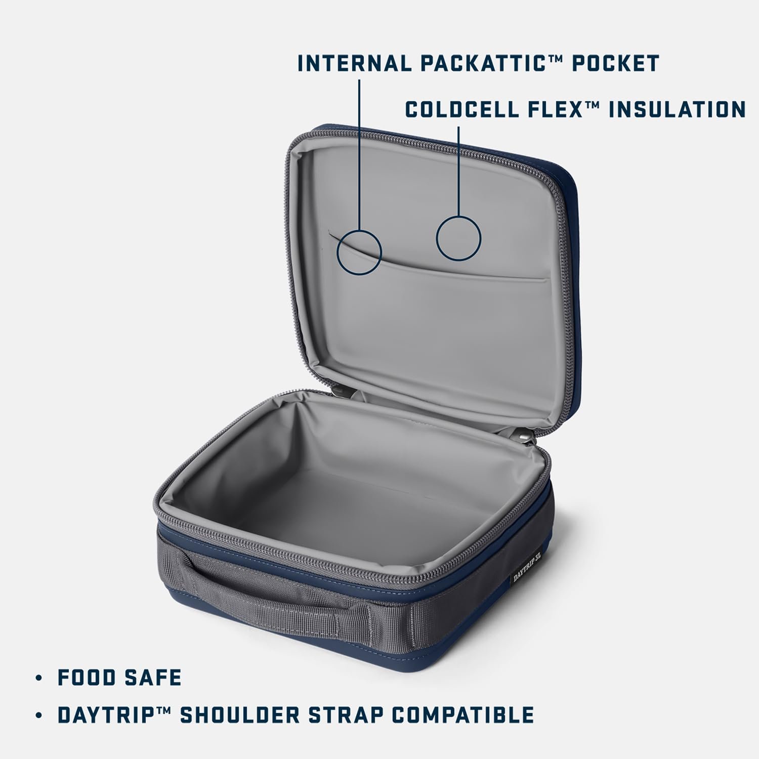 YETI Daytrip 3L Insulated Lunch Box, Rescue Red - Image 9