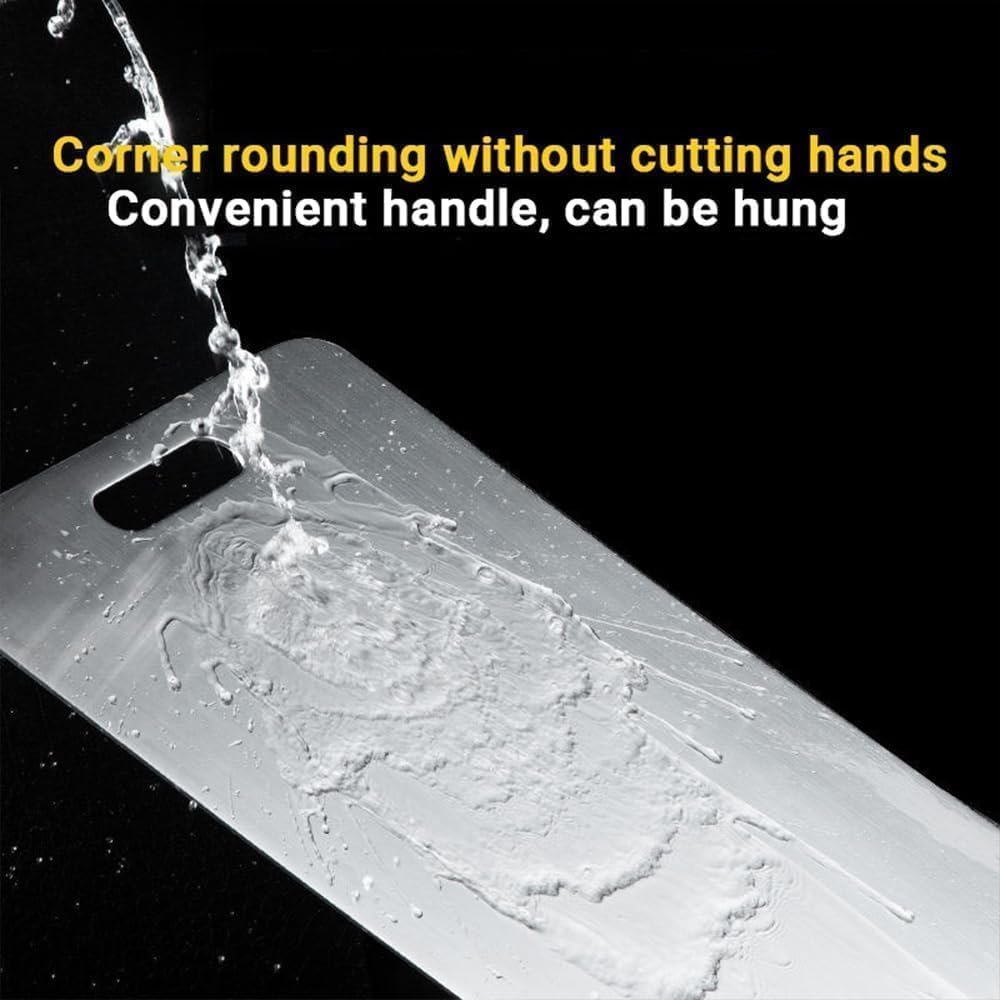 Titanium Cutting Board - 2025 New Upgrade 100% Pure Titanium Cutting Boards For Kitchen, 1 Pack Double-sided food-grade Cutting Board For Cutting Meats, Fruits And Vegetables (12"L x 9"W) - Image 3