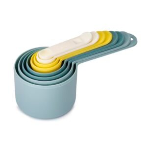 Joseph Joseph Nest Measure Measuring Cup Set, Opal - Multi-Colour, 8 Piece
