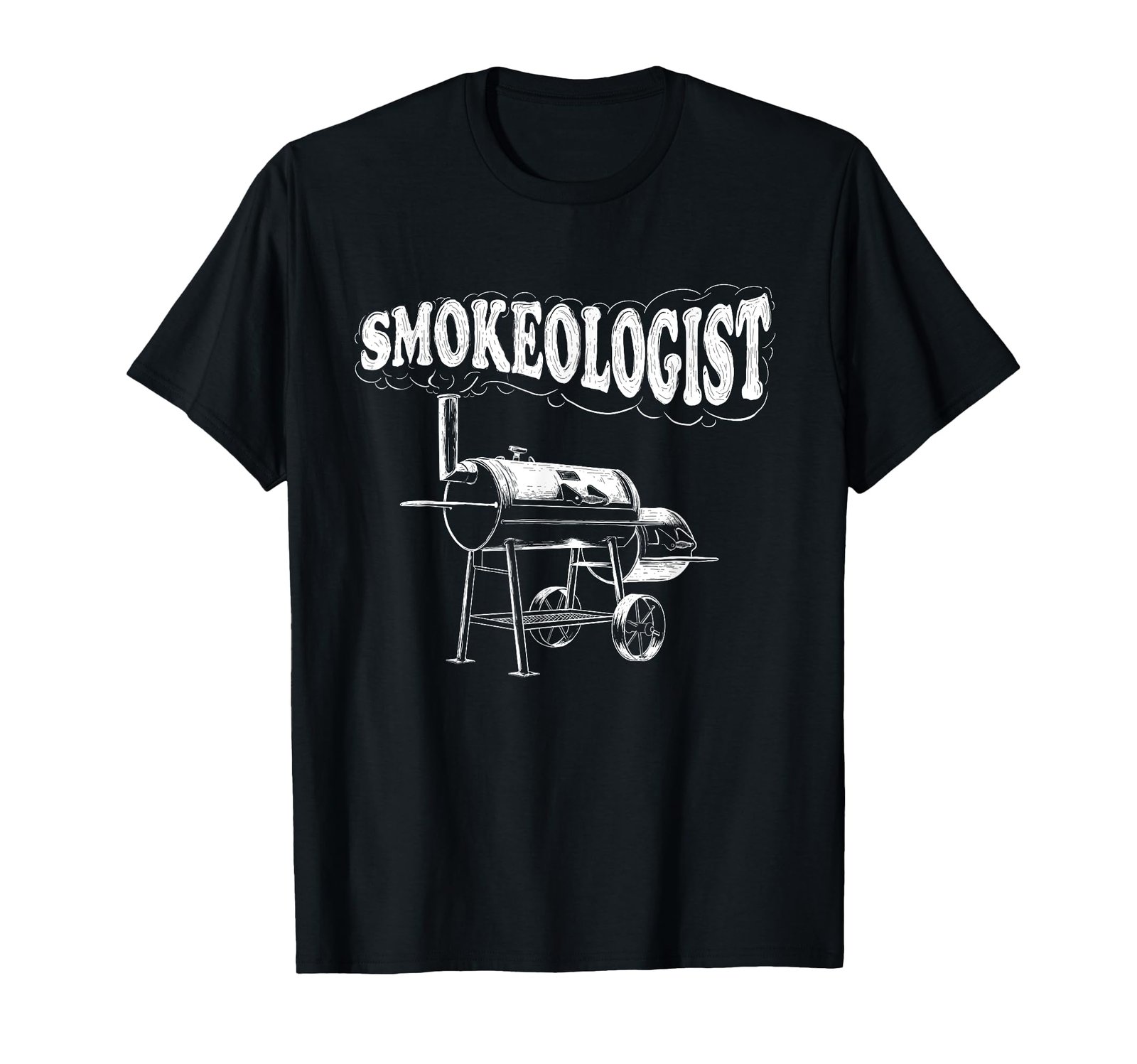Smokeologist - Funny Pitmaster BBQ Smoker Grilling T-Shirt