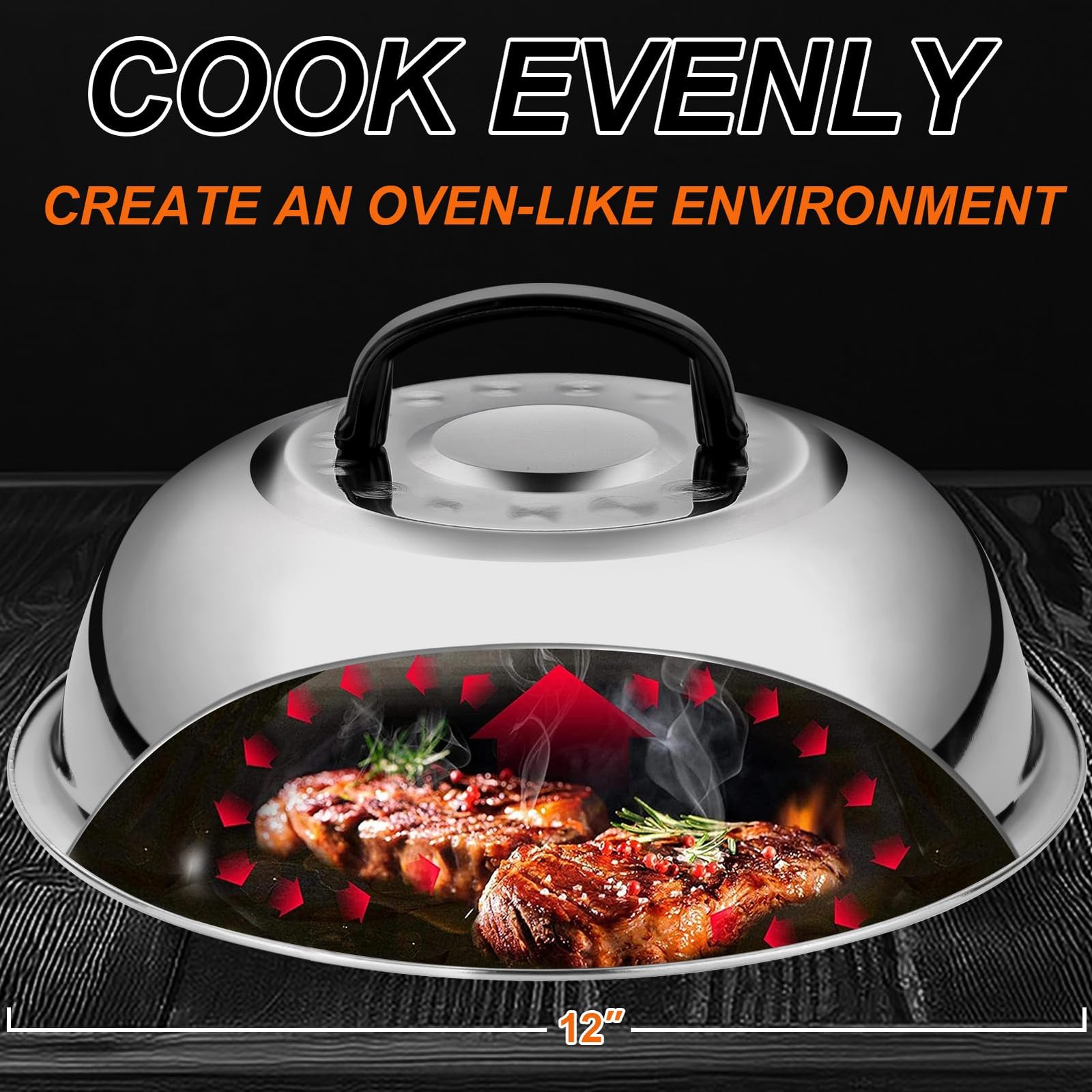 Grilliance 27pcs Griddle Accessories Kit for Blackstone, Professional Hibachi Flat Top Grill Tools, Enlarged Spatula Gift Set with Basting Cover,Burger Press Patty Maker for Outdoor BBQ Teppanyaki - Image 5