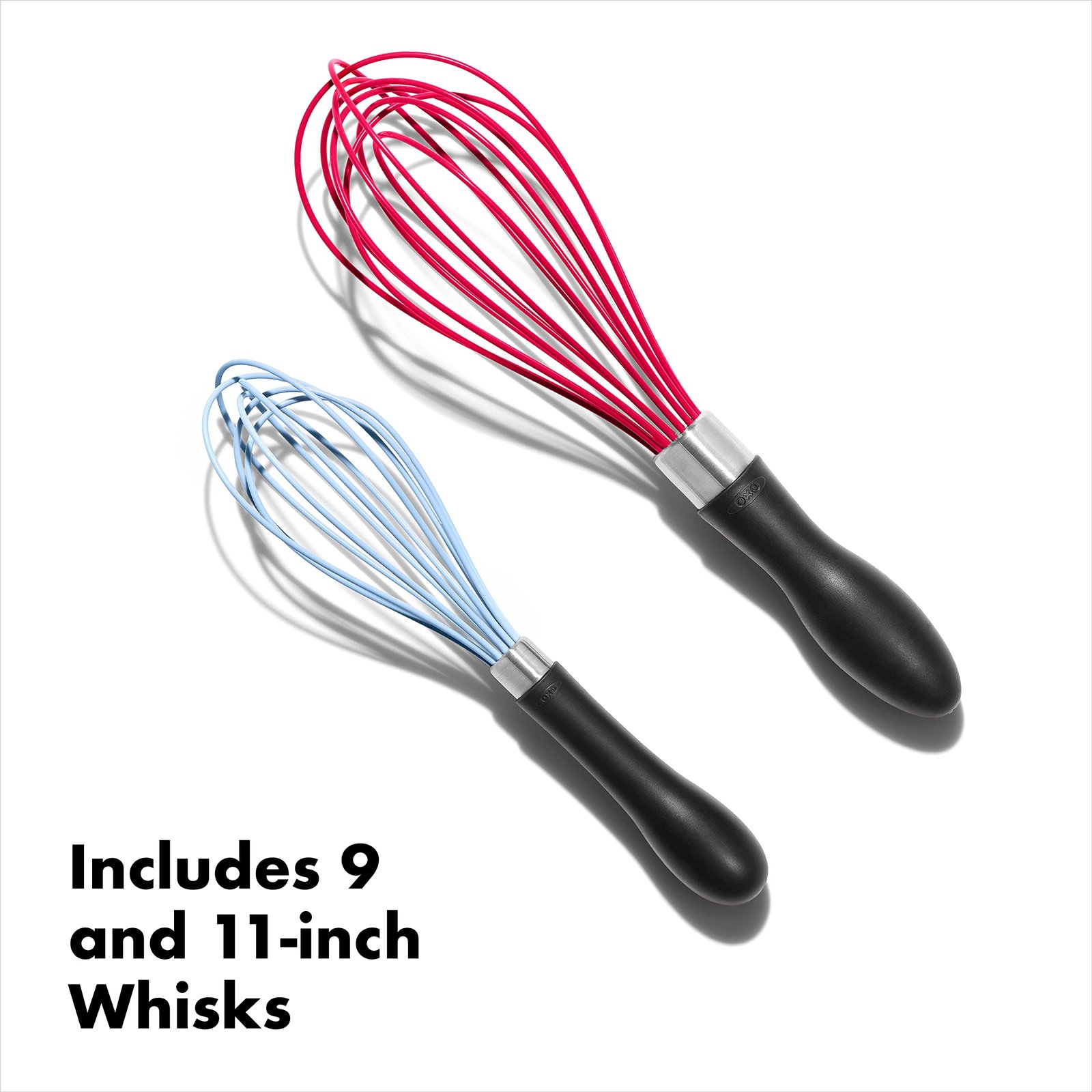 OXO Good Grips 2-Piece Silicone Whisk Set - Image 6
