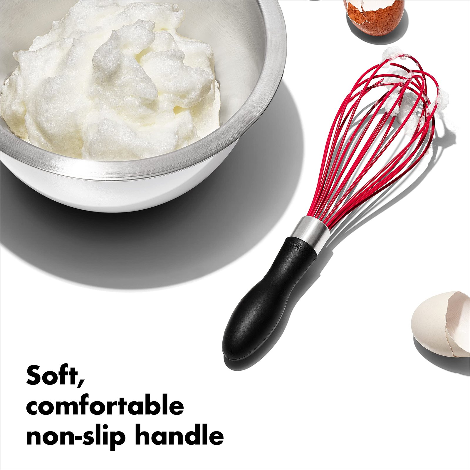 OXO Good Grips 2-Piece Silicone Whisk Set - Image 4