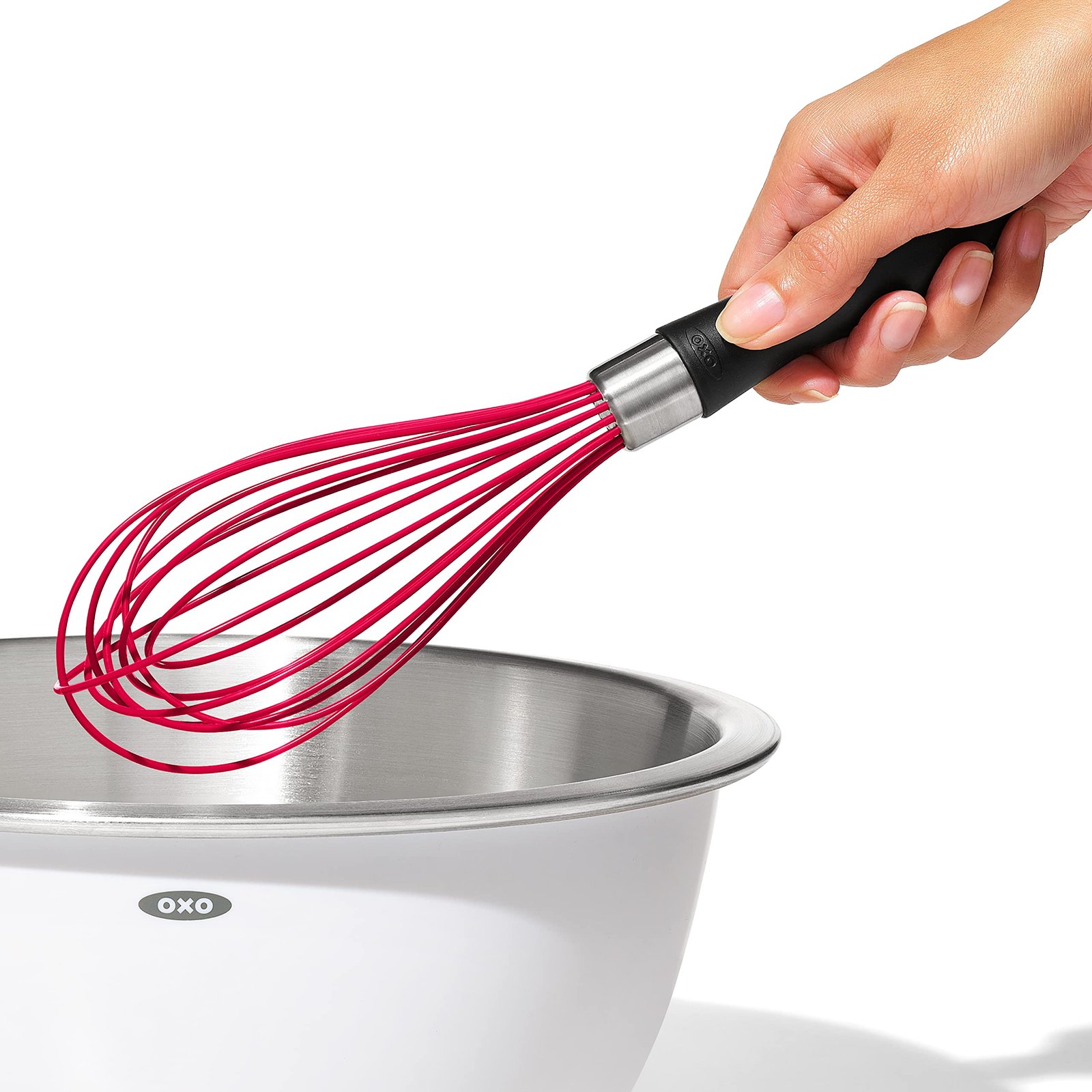 OXO Good Grips 2-Piece Silicone Whisk Set - Image 2
