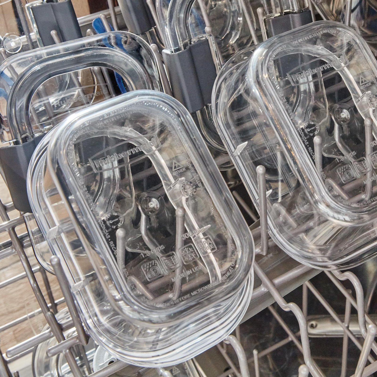 Rubbermaid Brilliance Food Storage Containers BPA Free Airtight Lids Ideal for Lunch Meal Prep & Leftovers Set of 5 (3.2 Cup) - Image 4