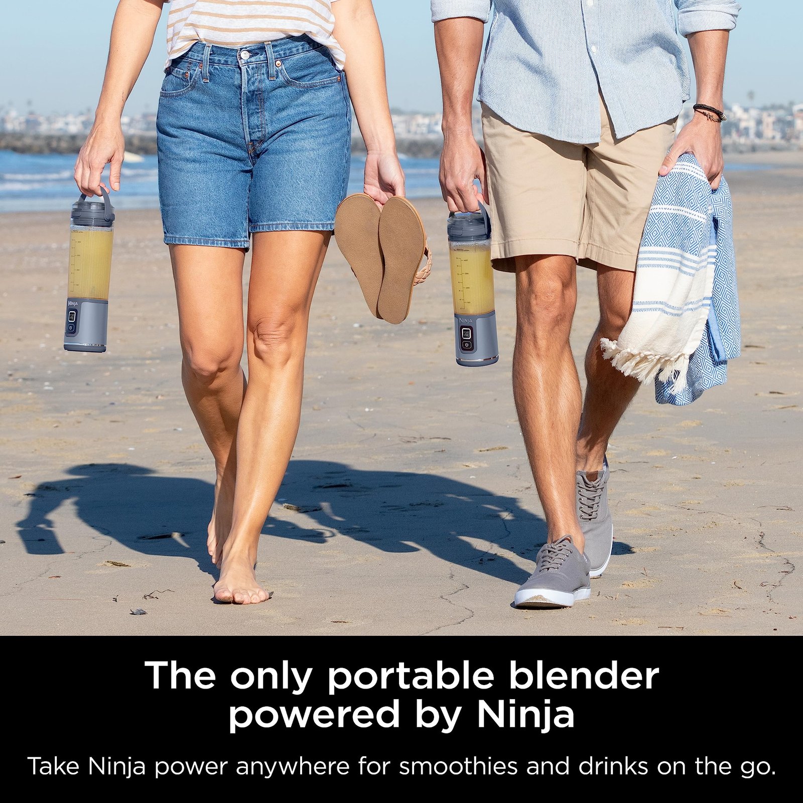 Ninja BC151NV Blast Portable Blender, Cordless, 18oz. Vessel, Personal Blender-for Shakes & Smoothies, BPA Free, Leakproof-Lid & Sip Spout, USB-C Rechargeable, Dishwasher Safe Parts, Denim Blue - Image 12
