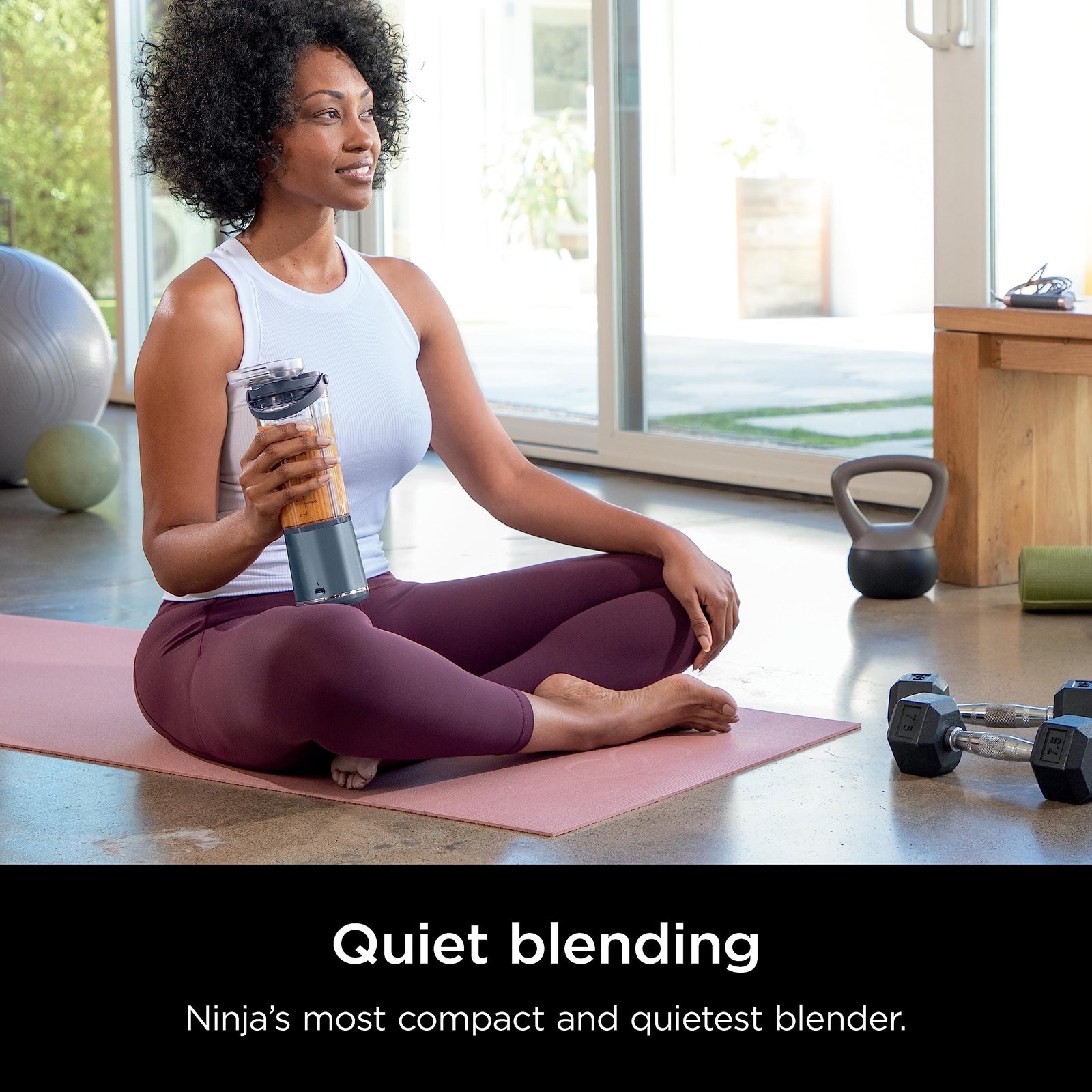 Ninja BC151NV Blast Portable Blender, Cordless, 18oz. Vessel, Personal Blender-for Shakes & Smoothies, BPA Free, Leakproof-Lid & Sip Spout, USB-C Rechargeable, Dishwasher Safe Parts, Denim Blue - Image 5