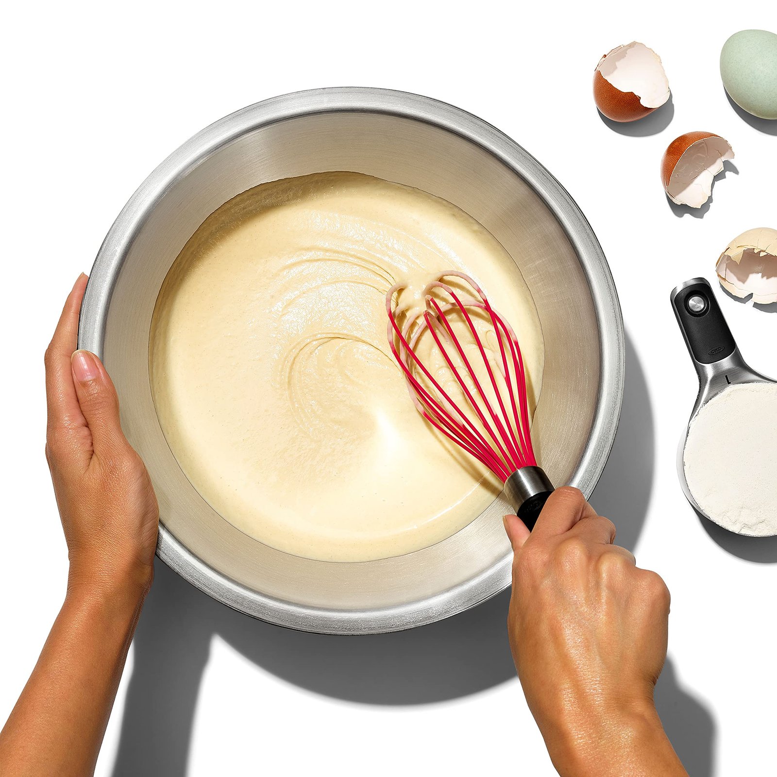 OXO Good Grips 2-Piece Silicone Whisk Set - Image 3