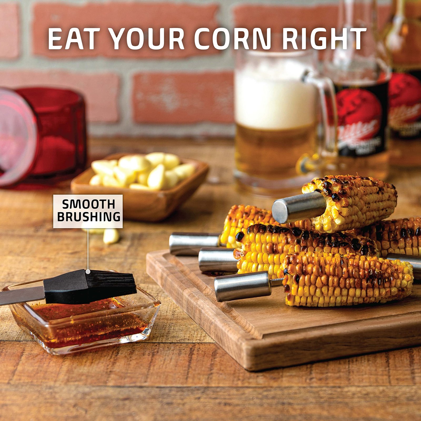 Kaluns Grilling Accessories, Birthday Gifts for Men Grilling Gifts, Heavy Duty Stainless Steel BBQ Grill Tools Set for Outdoor Grill with Aluminum Case and Apron, Husband Dad Gifts for Christmas - Image 2