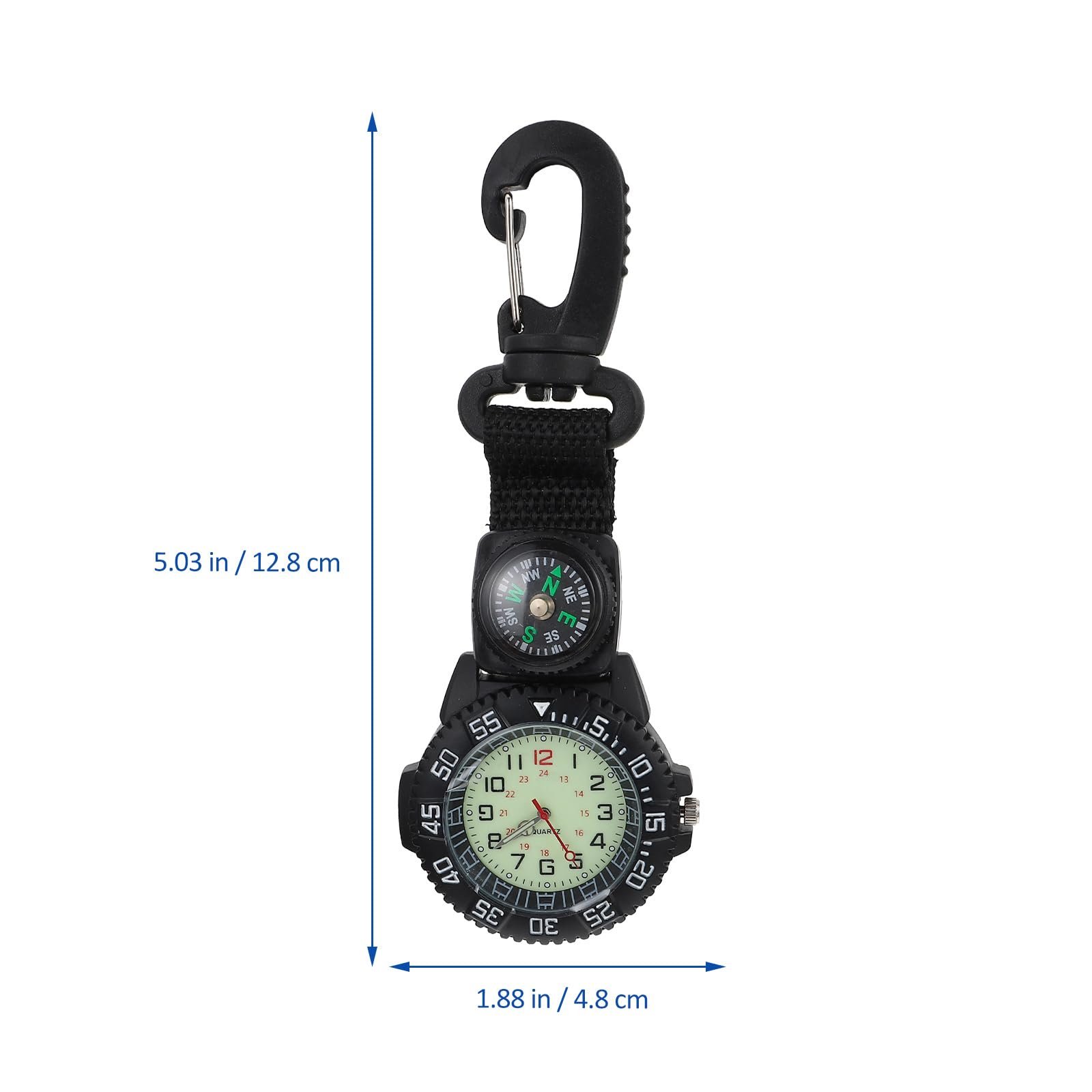 Sports Pocket Watch: Multifunction Clip-on Watch with Compass, Nylon Strap, Ideal for Hiking, Backpacking, Outdoor Activities - Image 9
