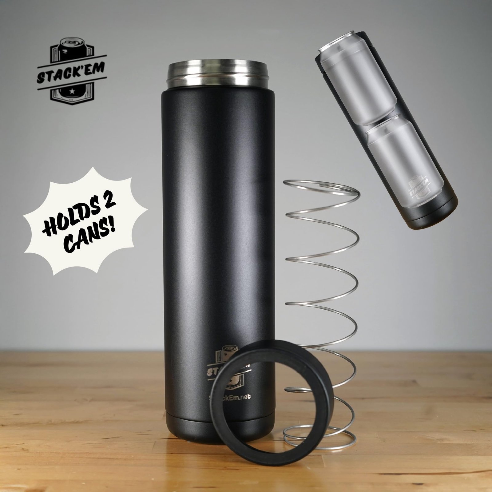 2 Can Double Insulated Cooler (Red) - Image 4